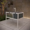 Gulches Wooden Tortoise Habitat with Large Observation Window and Detachable Legs - 3 of 4