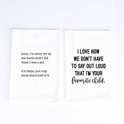 2pk Cotton Favorite Child Kitchen Towels - Wildwood Landing