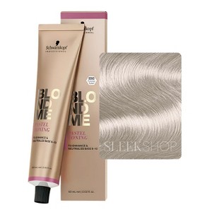 Schwarzkopf BlondMe Bond Enforcing Pastel Tones Toner - Blonde Me Haircolor Toning Dye Hair Color - 1 of 3