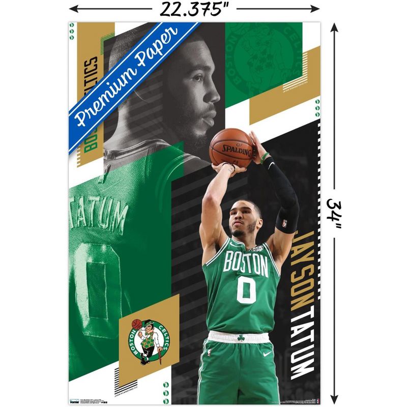Trends International NBA Boston Celtics - Jayson Tatum 19 Unframed Wall Poster Prints, 3 of 6