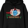 Guardians Of The Galaxy Holiday Special Yondu Ruined Christmas Long Sleeve Black Unisex Adult Hooded Sweatshirt - 2 of 3