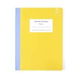 100 Sheets CollegevRuled Composition Notebook Yellow Color Block - Yoobi™