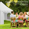 22.3' x 16.4' Large Party Tent Canopy Shelter with Carrying Bags and 2 Doors for Parties, Wedding, Events, BBQ Grill - 4 of 4