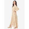 Roaman's Women's Plus Size Lace Jacket Maxi Dress Set - 4 of 4