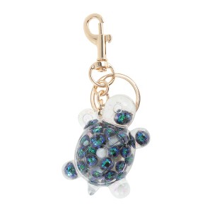 Unique Bargains Liquid Sand Turtle Handbag Charm 1 Pc - 1 of 4