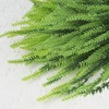Unique Bargains Realistic Appearance Indoor Outdoor Artificial Lavender Flowers 13.4" 10 Pcs - 3 of 4
