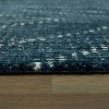 2'2"x7' Sienna Transitional Geometric Rug Dark Blue- Balta Rugs: Low Pile Runner, Fade & Stain-Resistant, Indoor Use - 3 of 3