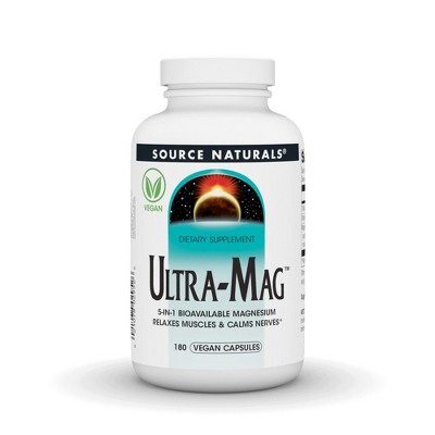 Ultra-Mag by Source Naturals, Inc.  -  180 Vegan Capsule