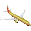 Boeing 737 MAX 8 Commercial Aircraft "Southwest Airlines" Gold with Red Stripes 1/400 Diecast Model Airplane by GeminiJets - 3 of 3