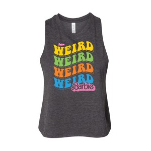 Women's - Barbie - Weird Stack Graphic Racerback Tank - 1 of 3