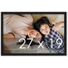 PosterPalooza | Classic Modern Black Picture Frame - UV Acrylic, Backing Board, Hanging Hardware Included - 2 of 4