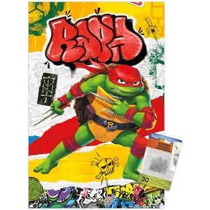 Trends International Teenage Mutant Ninja Turtles: Mutant Mayhem - Raphael Unframed Wall Poster Prints - 1 of 4