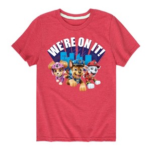 Boys' - Paw Patrol - Were On It Short Sleeve Graphic T-Shirt - 1 of 4