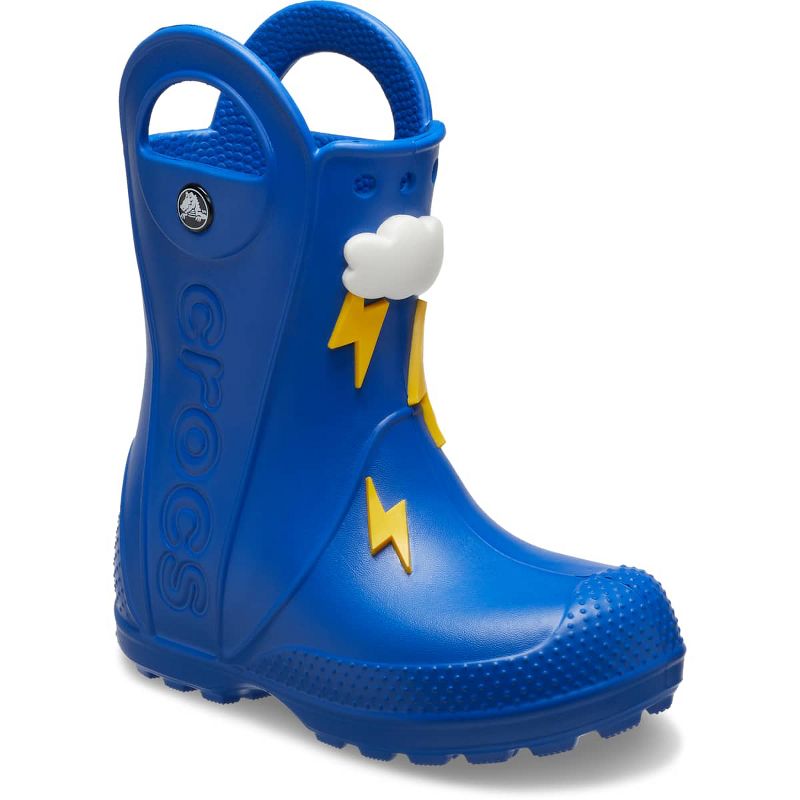Crocs Kids' Handle It Lightning Bolt Rain Boots, 5 of 7