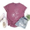 Simply Sage Market Women's Poppy Short Sleeve Garment Dyed Tee - 3 of 4