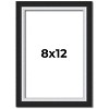 PosterPalooza | Photo Size Flat Silver Picture Frame - UV Acrylic, Foam Board Backing, Hanging Hardware - 2 of 4