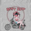 Men's Betty Boop Cowboy Hat Biker Betty Distressed T-Shirt - 2 of 4