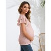 Maternity Tops Women's Flying Stylish T Shirt - 2 of 4