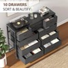 GustoWave TV Stand for 55 Inch TV, Entertainment Center with 10 Drawers for Living Room, Closet, Entryway, Hallway - 3 of 4