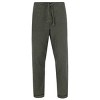 Majestic International Men's Notch Collar Long Sleeve Button Down Pajama Set - 3 of 4
