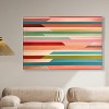 Art Remedy Burning Desert Modern Color Block Abstract Wall Art Framed - 2 of 4
