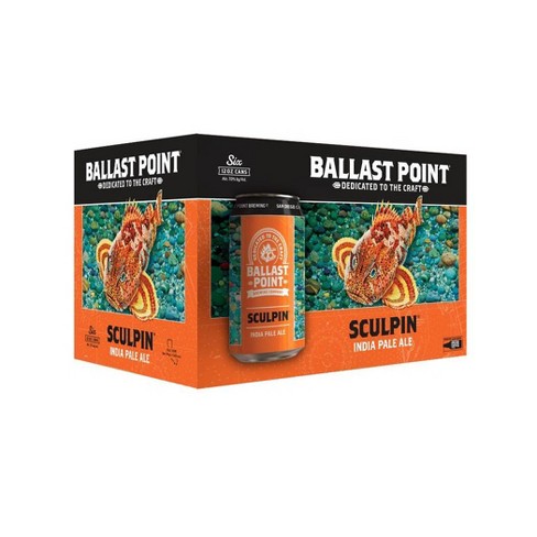 Ballast Point Sculpin IPA Beer - 6pk/12 fl oz Cans - image 1 of 1