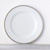 Noritake Whiteridge Platinum Set of 4 Dinner Plates - 4 of 4