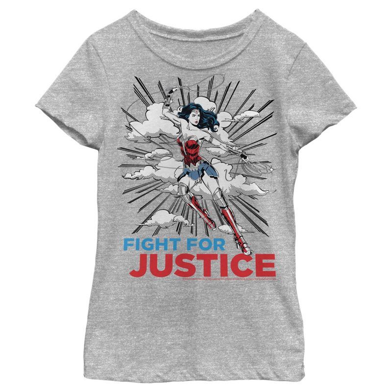 Girl's Wonder Woman 1984 Justice Fighter T-Shirt, 1 of 6