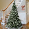 National Tree Company 6' First Traditions Unlit Oakley Hills Snowy Artificial Christmas Tree - 2 of 3