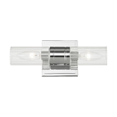 Livex Lighting Midtown 2 - Light Vanity in  Polished Chrome