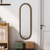 Yinvani 39.37 x 25.6" Oval Retro Mirror, Wall Hanging, Suitable For Bedroom - 3 of 4