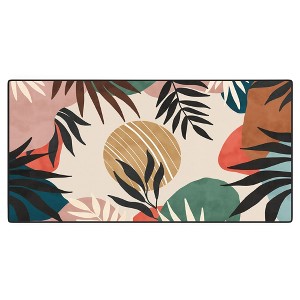 Marta Barragan Camarasa Modern tropical sunrise G Desk Mat - Deny Designs - 1 of 4