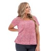 Aventura Clothing Women's Skylar Top - Wild Aster, Size X Small - 4 of 4
