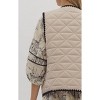 Women's Stitch By Stitch Quilted Vest - entro - 3 of 4