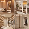 Racxily Full Length Mirror with Lights, Multi-Size Standing & Wall Mounted Dressing Mirror for Bedroom, Black - 3 of 4