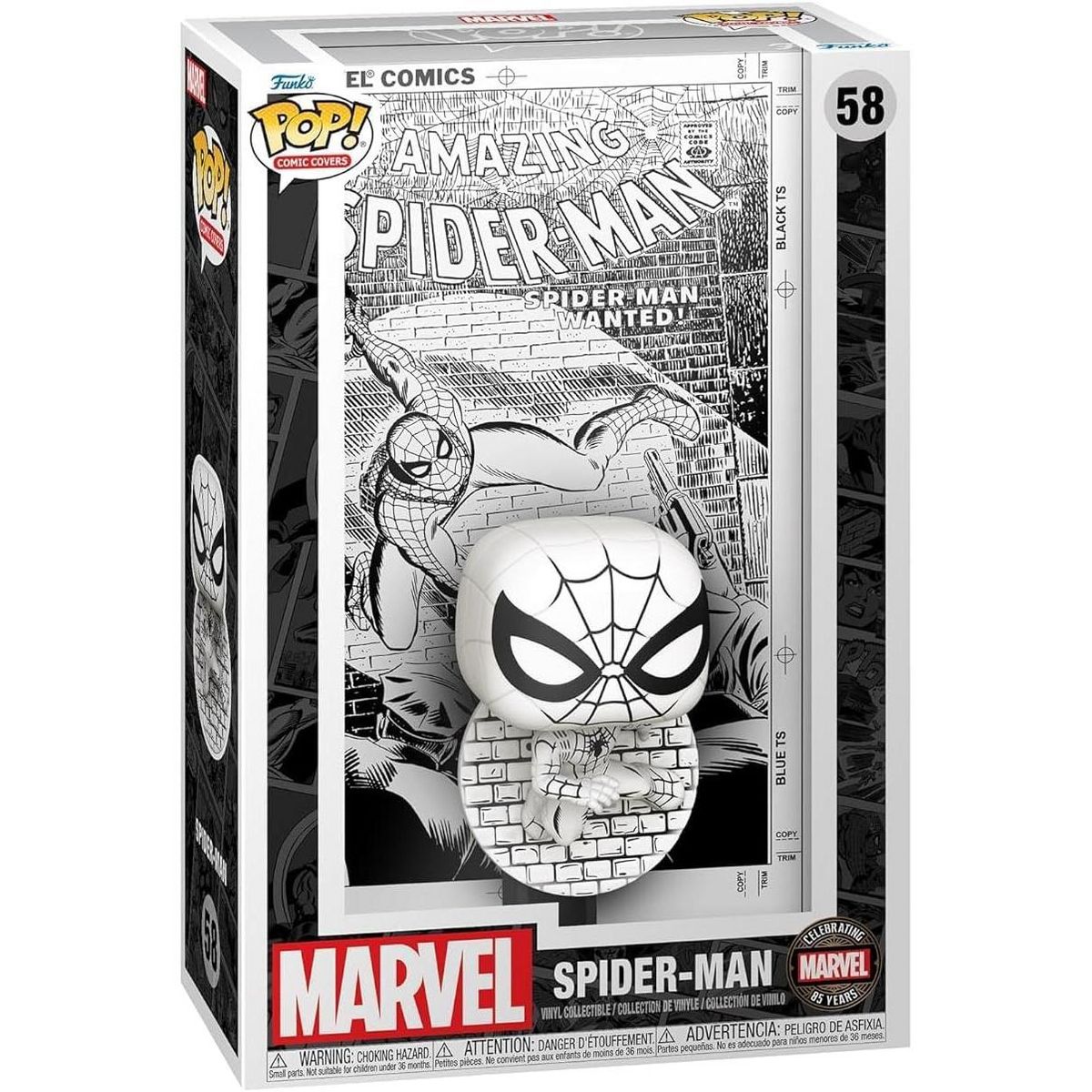 Funko POP! Comic Cover: The Amazing Spider-Man - Vinyl Figure #58 #80875