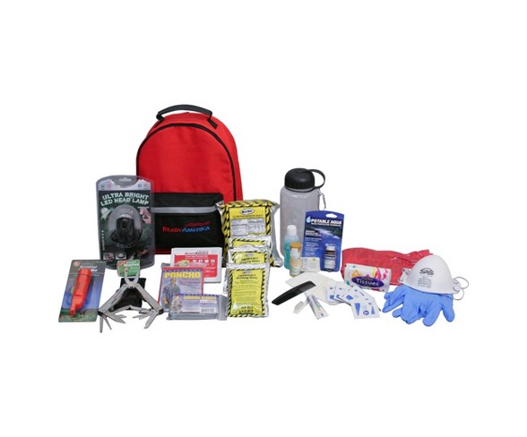 Ready America 1 Person 3 Day Deluxe Emergency Backpack