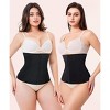 Nebility™ Waist Trainer for Women Zipper Tummy Control Shapewear Waist Cincher Corset Faja Body Shaper Sport Girdle - 2 of 4