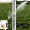 VEVOR Deep Well Submersible Pump, 2HP 230V/60Hz, 37GPM 427 ft Head, with 33 ft Cord & External Control Box, 4 inch Stainless Steel Water Pumps - 2 of 4