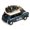 Vintage Mini Cooper Christmas Car Models 4" – Handmade Iron Holiday Decor Set of 2 By Old Modern Handicrafts - 4 of 4