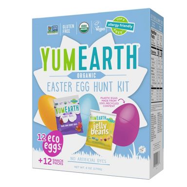 Yum Earth Easter  Egg Hunt - 12ct/6oz