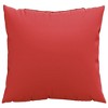 vidaXL Sofa Cushions 4 pcs Red 23.6"x23.6" Fabric - 3 of 4