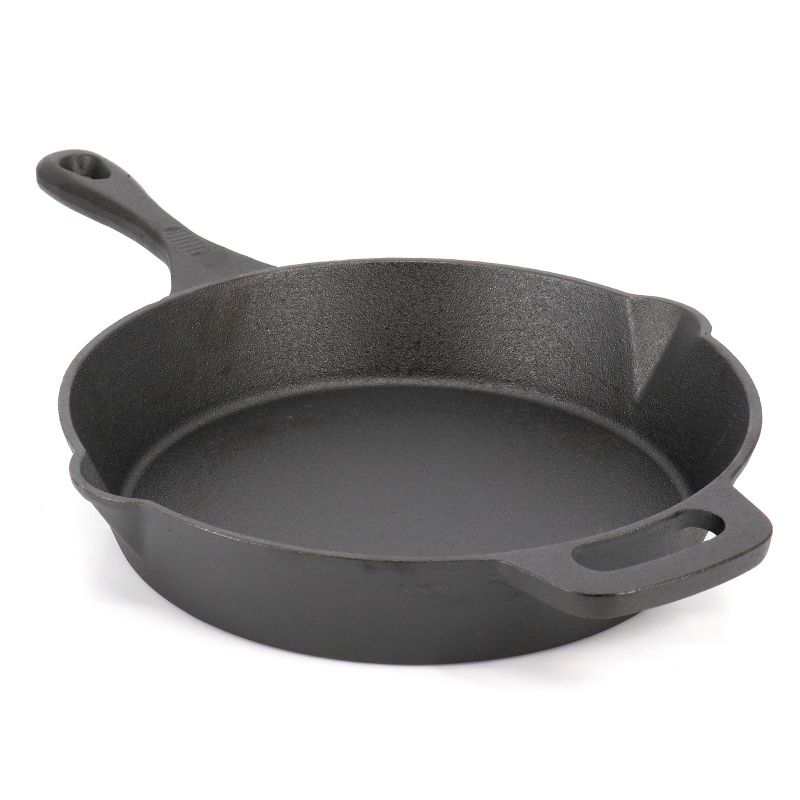 Gibson Home Addlestone 5 Piece Pre-Seasoned Cast Iron Cookware Set in Black, 3 of 9