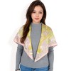 Anna-Kaci Women's Floral Paisley Satin Silk Scarf with Vibrant Prints and Elegant Square Design - 2 of 4