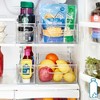 iDesign Plastic Stackable Pantry Bin with Handles - Set of 4 - Clear, USA Made - 3 of 4