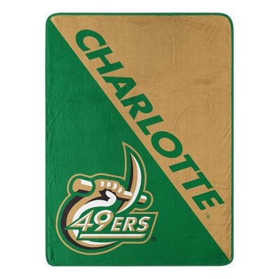 NCAA Charlotte 49ers 46"x60" Micro Fleece Throw Blanket