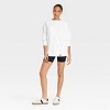 Women's Graphic French Terry Oversized Crewneck Sweatshirt - JoyLab™ - 3 of 4