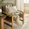 14"x20" Textured Woven Lumbar Toss Pillow Light Natural - Hearth & Hand™ with Magnolia - 2 of 4
