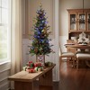 HomeRoots 4' Pre Lit Full Fir Christmas Tree - 2 of 4