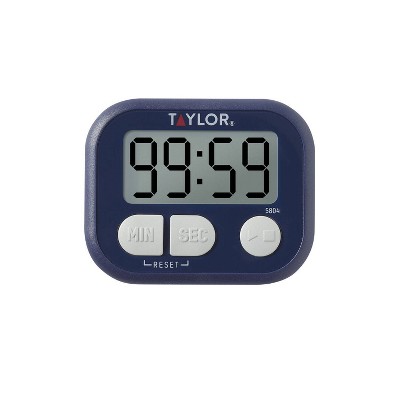 Taylor 5873 Extra Loud Digital 24 Hour Kitchen Timer with Clock